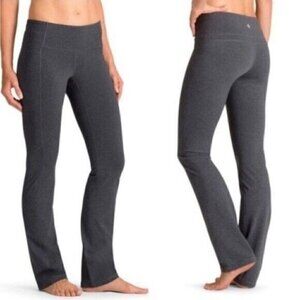Athleta Straight leg Yoga Pants Dark Grey size XS